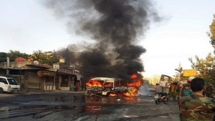 Bus Tentara Suriah Meledak, Belasan Tewas