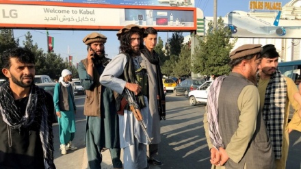  گشت‌زنی طالبان در سطح شهر کابل