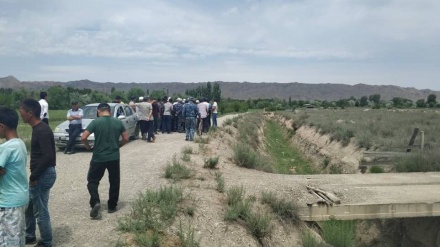 جلوگیری ازساخت دیواردرمنطقه علامت گذاری نشده مرزتاجیکستان وقرقیزستان