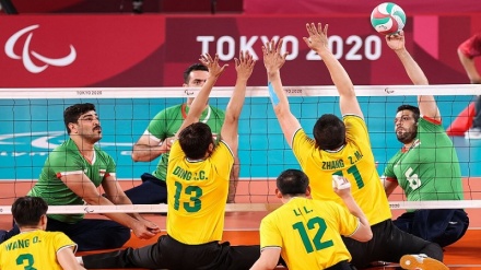صعود والیبال نشسته ایران به نیمه‌نهایی پارالمپیک توکیو 