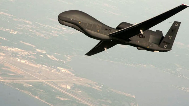सीरियाई सेना ने एक जासूसी ड्रोन मार गिराया