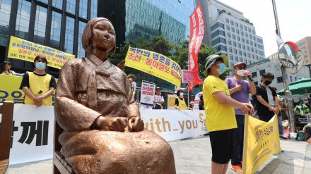 韓国慰安婦団体が、日本政府に被害者への謝罪を要求