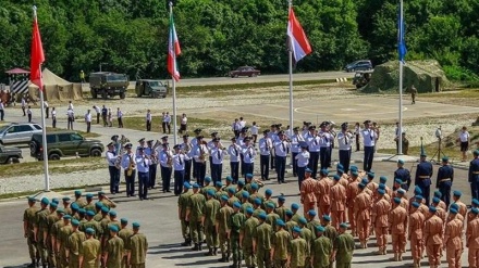 伊朗、中国和俄罗斯军队参加国际军事比赛