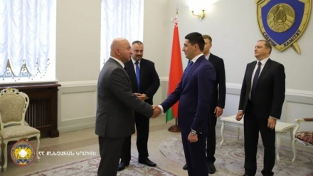 ՀՀ քննչական կոմիտեի ղեկավարը Մինսկում հանդիպել է ռուս և բելառուս գործընկերների հետՀՀ քննչական կոմիտեի ղեկավարը Մինսկում հանդիպել է ռուս և բելառուս գործընկերների հետ