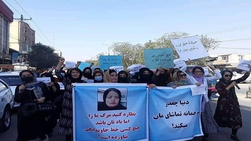 ادامه اعتراضات زنان افغان در کابل و بدخشان علیه طالبان