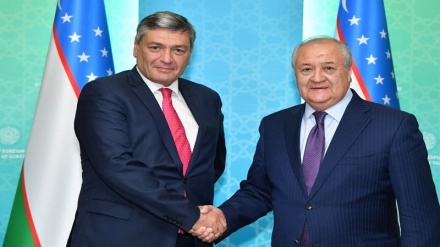 Тошкентда Абдулазиз Комилов ва Россия ташқи ишлар вазири ўринбосари Андрей Руденко учрашуви бўлиб ўтди