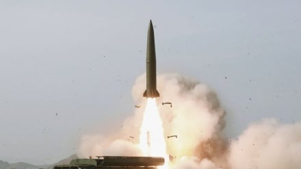 北朝鮮が弾道ミサイル２発を発射か、日本海に落下