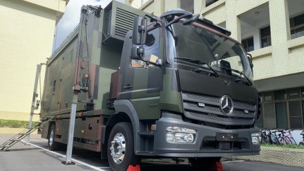 台湾军方的新型“二代心战作业车”