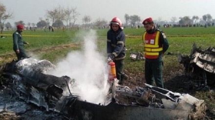 巴空军一架训练机坠毁