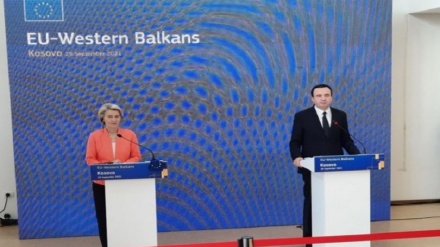 Kurti në konferencën për shtyp me Ursula von der Leyen: Serbia po merr fonde nga be, por po militarizohet nga Rusia dhe Kina