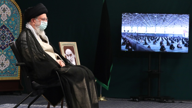 برگزاری مراسم عزاداری اربعین حسینی در حضور رهبر معظم انقلاب اسلامی