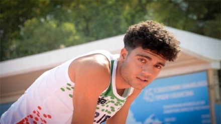 مدال طلای جوان ایرانی در مسابقات دو و میدانی آسیای مرکزی 