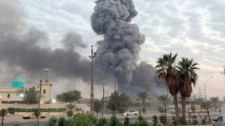 叙利亚“阿布凯马勒”市发生巨大爆炸