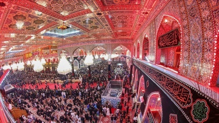 Suasana Haram Suci Imam Husein as Menjelang Arbain