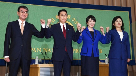 自民党総裁選、党員調査では河野氏４７％、岸田氏２２％