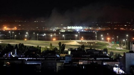 इराक़, अरबील हवाई अड्डे पर मोसाद के ठिकाने और अमरीकी छावनी पर बरसे मीज़ाइल और आत्मघाती ड्रोन, जारी हुआ वीडियो...+वीडियो