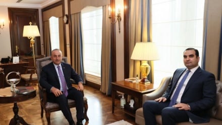 ملاقات سفیر تاجیکستان در ترکیه با وزیر امور خارجه این کشور