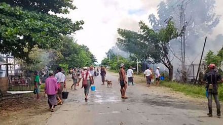 Deadly gunfight erupts after Myanmar junta convoy hit by roadside bomb