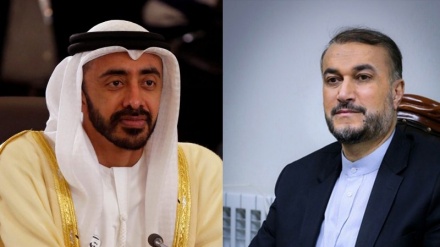 Iran’s FM, UAE counterpart discuss bilateral ties, regional developments