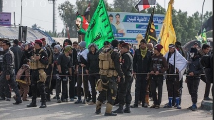 Kerbela'da güvenliği sağlamak için halk seferberlik gücü konuşlandırıldı 