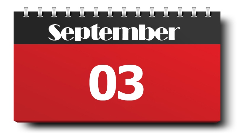 Lintasan Sejarah 3 September 2021