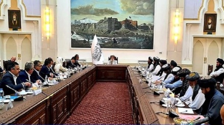 دیدار رییس سازمان جهانی بهداشت با رییس دولت طالبان در کابل