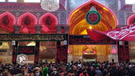 Аксҳое аз маросими Арбаини ҳусайнӣ дар Карбало