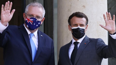 Francia- Australia: primo colloquio Macron-Morrison dopo la crisi dei sottomarini