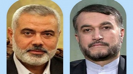 Udhëheqësi i Hamasit vlerëson mbështetjen e Iranit për popullin palestinez