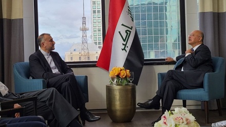 Իրանի ԱԳ նախարարը հանդիպել է Իրաքի նախագահին