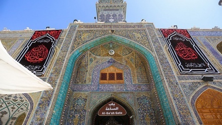 Suasana Kompleks Makam Imam Ali as Menjelang Arbain