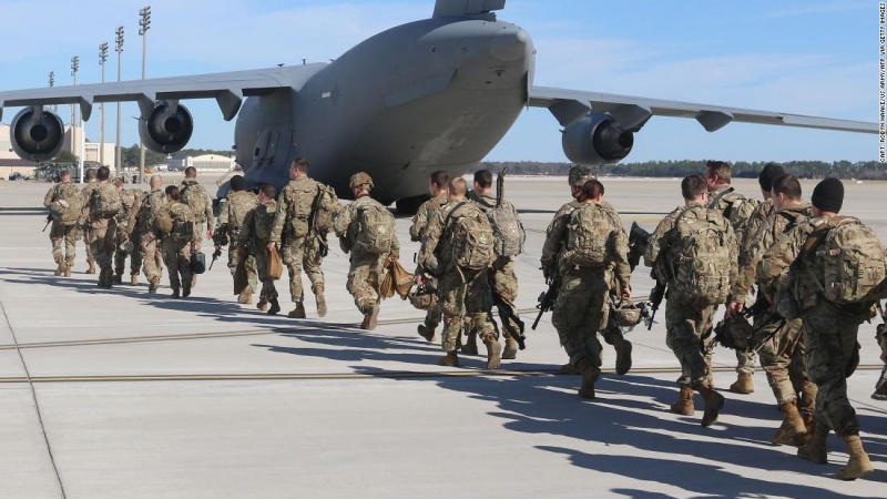 pasukan AS keluar dari Afghanistan