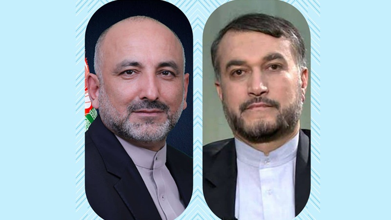 پیام تبریک حنیف اتمر به وزیر امور خارجه ایران