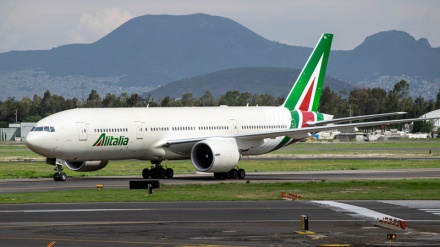 意大利航空公司(Alitalia)员工在罗马举行示威活动