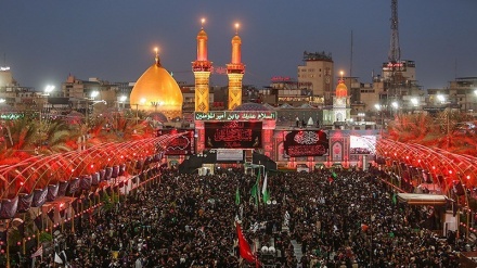 Mourning processions in the holy city of Karbala