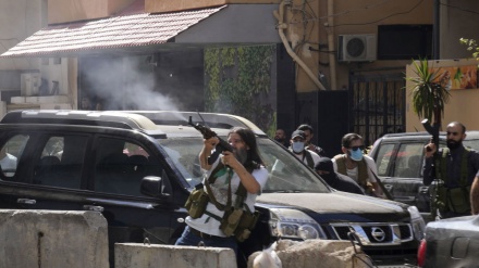 Të shtëna me armë dhe përleshje të armatosura në Bejrut të Libanit