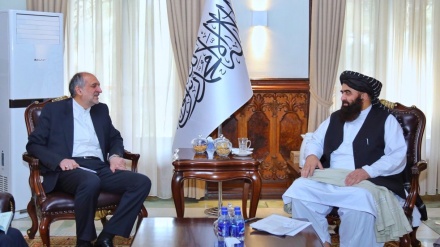 Iran ready to invest in Afghanistan’s different sectors, envoy tells Taliban acting FM