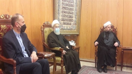 阿米尔·阿卜杜拉希杨会见黎巴嫩什叶派最高议会官员