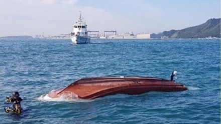 竹島沖で韓国船舶が転覆　日韓当局が捜索中