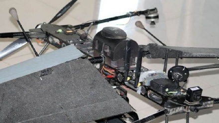 Hizbullah, düşürülen Siyonist insansız hava aracının görüntülerini yayınladı