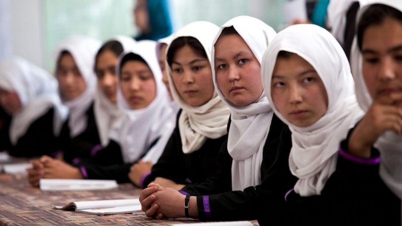 আফগানিস্তানের একটি গার্লস স্কুলের শ্রেণিকক্ষ (ফাইল ছবি)