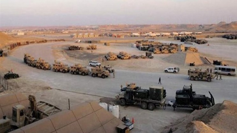 Pangkalan militer Amerika Serikat di Ain al-Assad, Irak.