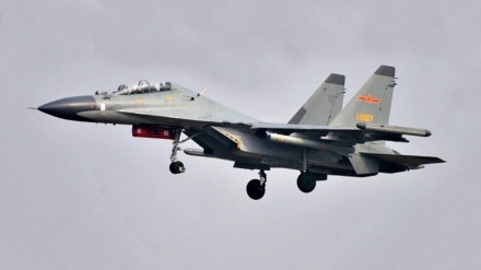 中国解放军军机飞台空域