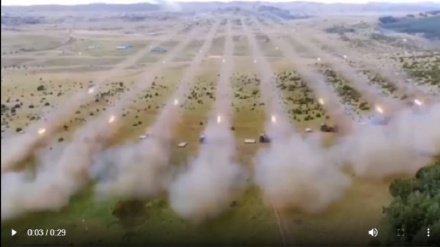 Эрон армиясининг террорчиларга қарши чегара олди манёврлари (Видео)