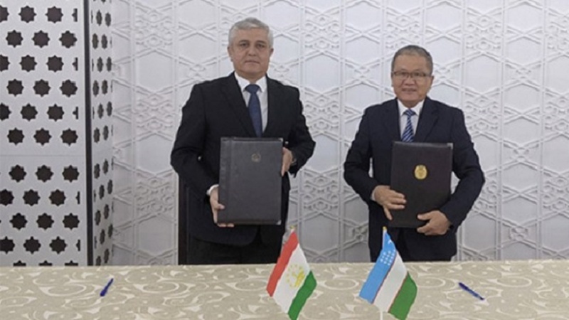 نشست علامت‌گذاری مرزهای دولتی ازبکستان و تاجیکستان در سمرقند