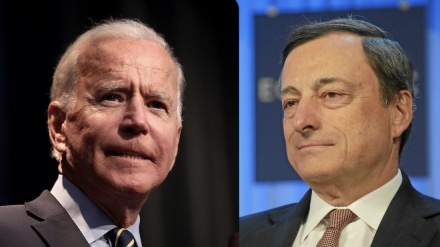 Biden a palazzo Chigi da Draghi
