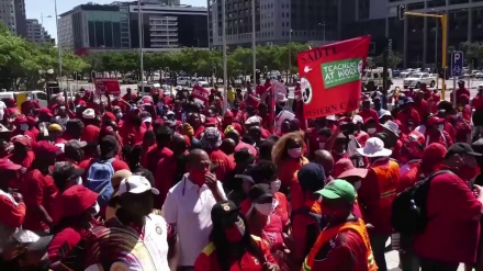 South Africa workers demand employment protection