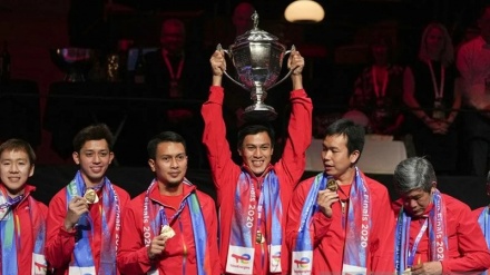Setelah 19 Tahun, Tim Bulu Tangkis Indonesia Bawa Pulang Piala Thomas