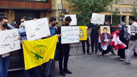 Wanachuo wa Iran waunga mkono kauli ya waziri wa Lebanon dhidi ya Saudia