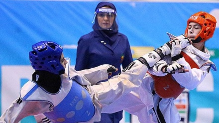 伊朗选手在跆拳道比赛中荣获四枚金牌